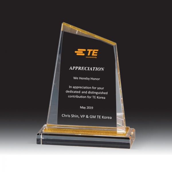 크리스탈 상패 HB-2023WG